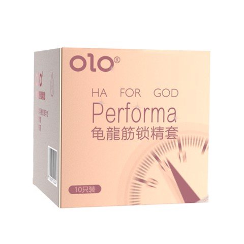 Bao cao su OLO 0.01 Performa Ha For God - Siêu mỏng kéo dài thời