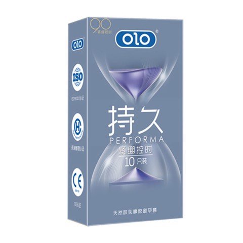 Bao cao su OLO 0.01 Đồng Hồ Xanh - Kéo dài thời gian hương vani
