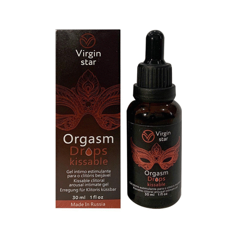 Gel bôi trơn kích thích và tăng khoái cảm nữ - Virgin Star Orgasm Drops