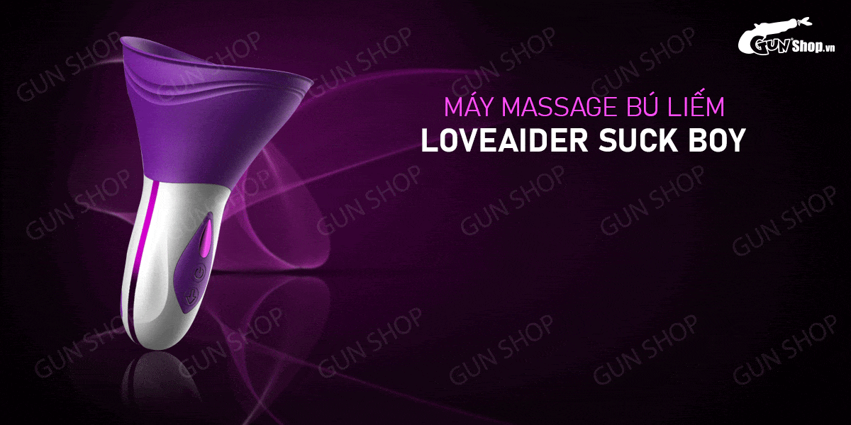 Máy massage bú liếm Loveaider Suck Boy