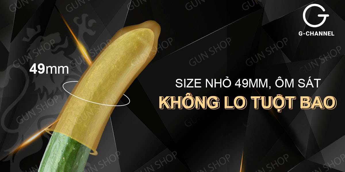 Bao cao su Durex King - Size 49mm - Ôm sát