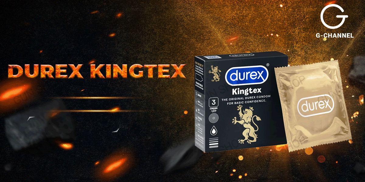 bao cao su Durex Kingtex